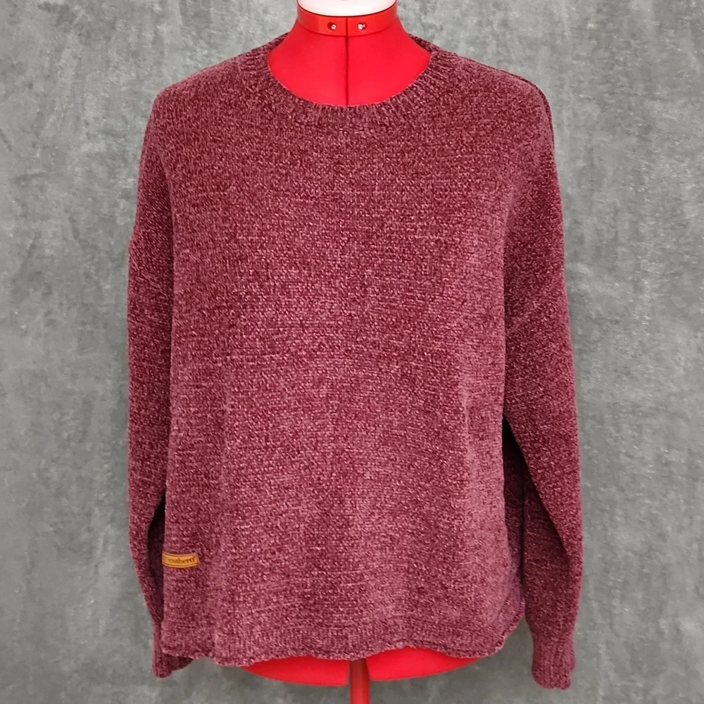 SIMPLY SOUTHERN purple knit sweater size XL - Picture 3 of 11